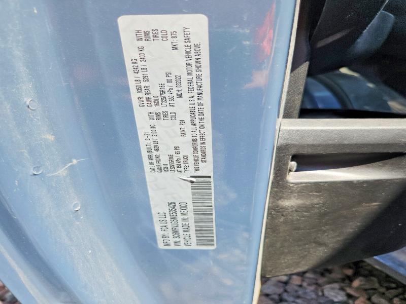 Aukcja sprzedaży 2021 Ram Promaster 3500, vin: 3C6MRVJG5ME535426, numer aukcji: 58766676