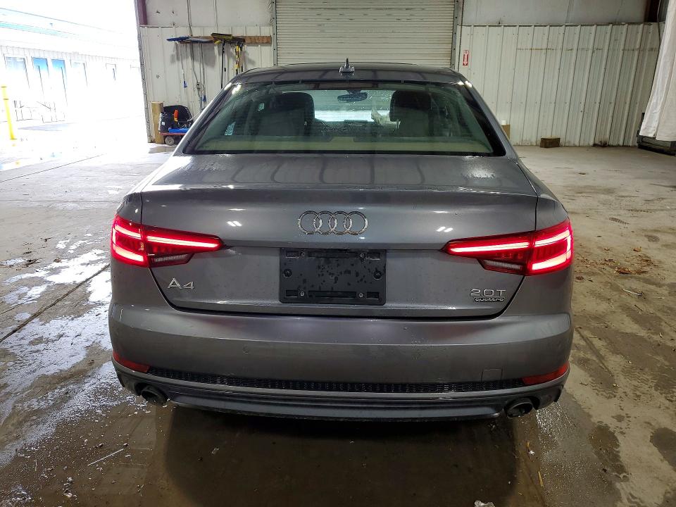 2018 Audi A4 მანქანა იყიდება აუქციონზე, vin: WAUENAF40JA029756, აუქციონის ნომერი: 57828856