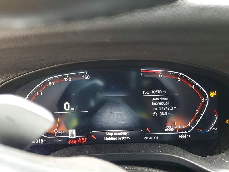 58722396 :رقم المزاد ، 5UX53DP01P9R82281 vin ، 2023 Bmw X3 مزاد بيع