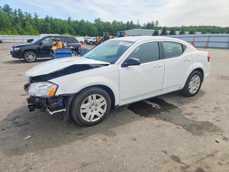 2014 Dodge Avenger მანქანა იყიდება აუქციონზე, vin: 1C3CDZABXEN190006, აუქციონის ნომერი: 55936046