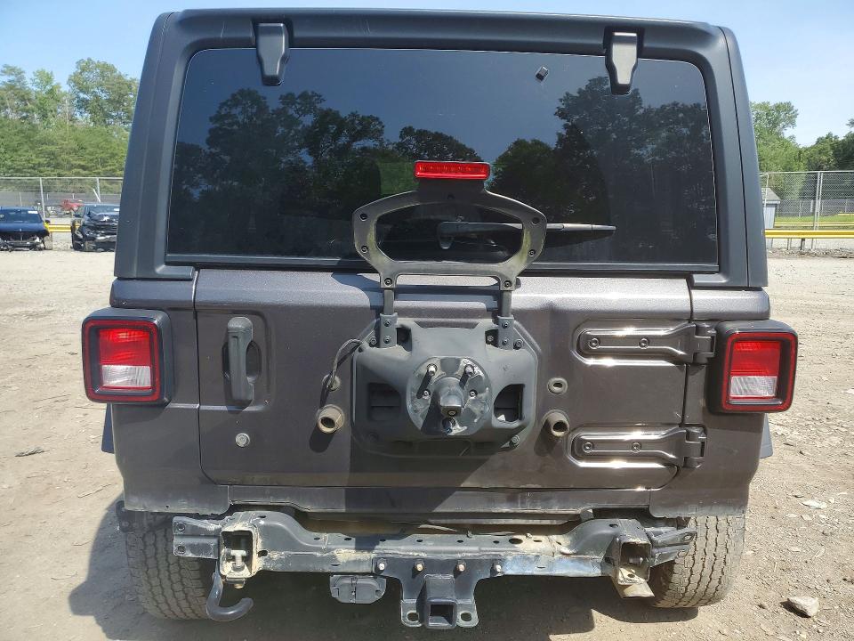 2018 Jeep Wrangler Unlimited მანქანა იყიდება აუქციონზე, vin: 1C4HJXDG7JW124622, აუქციონის ნომერი: 57147806