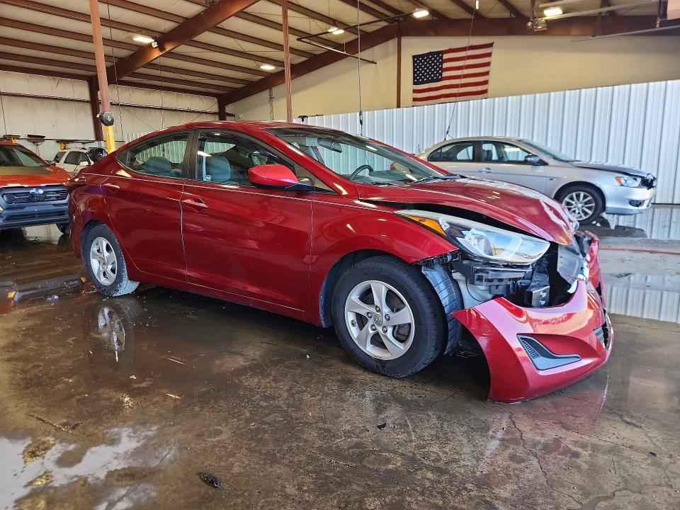 Продаж на аукціоні авто 2014 Hyundai Elantra, vin: 5NPDH4AE8EH535471, номер лоту: 56037436