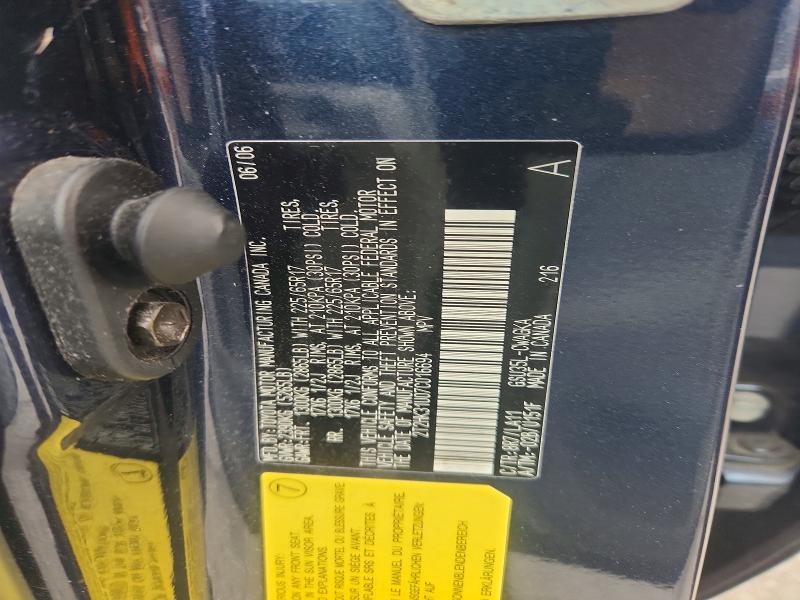 58353126 :رقم المزاد ، 2T2HK31U07C016694 vin ، 2007 Lexus Rx مزاد بيع