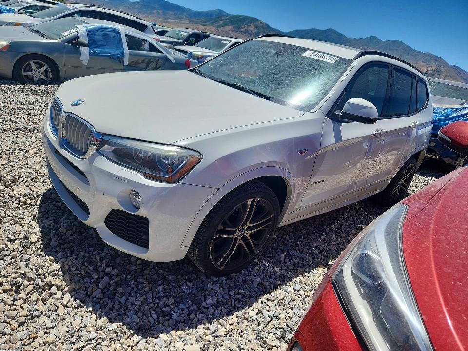 54694796 :رقم المزاد ، 5UXWX7C58H0U40046 vin ، 2017 Bmw X3 مزاد بيع