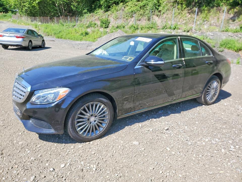 2015 Mercedes-benz C მანქანა იყიდება აუქციონზე, vin: 55SWF4KB6FU022074, აუქციონის ნომერი: 56539766