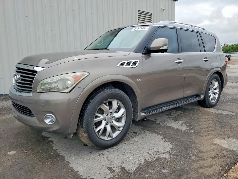2014 Infiniti Qx80 მანქანა იყიდება აუქციონზე, vin: JN8AZ2NF5E9552054, აუქციონის ნომერი: 57545456