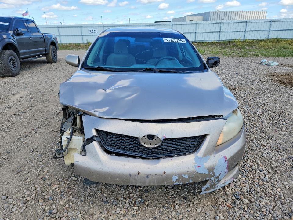 58322736 :رقم المزاد ، 1NXBU40EX9Z143443 vin ، 2009 Toyota Corolla مزاد بيع