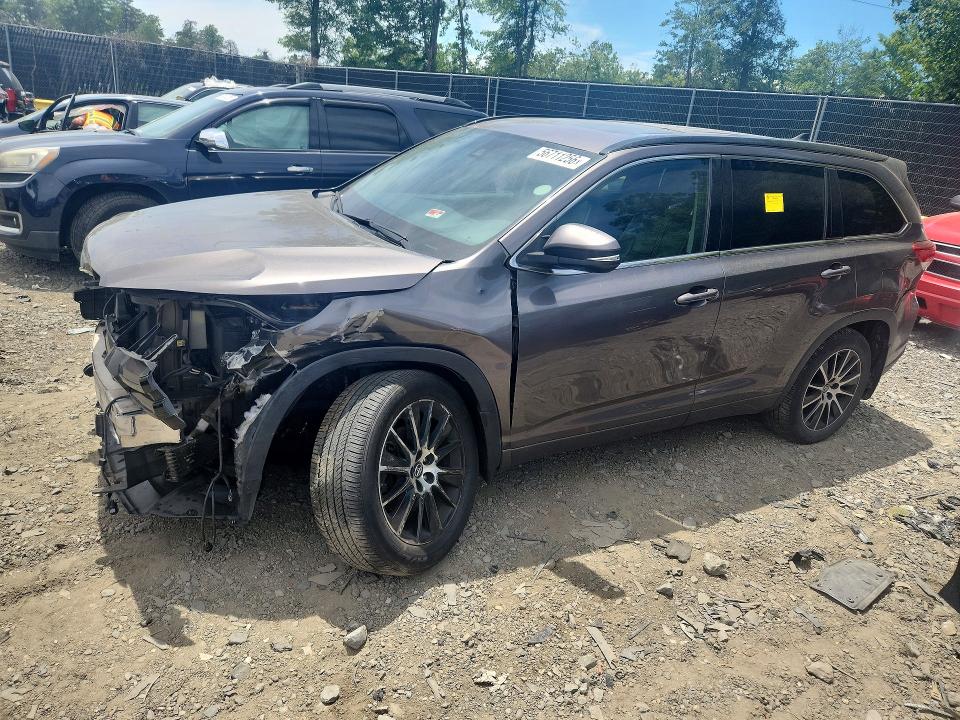Aukcja sprzedaży 2017 Toyota Highlander, vin: 5TDJZRFH8HS393282, numer aukcji: 56711256