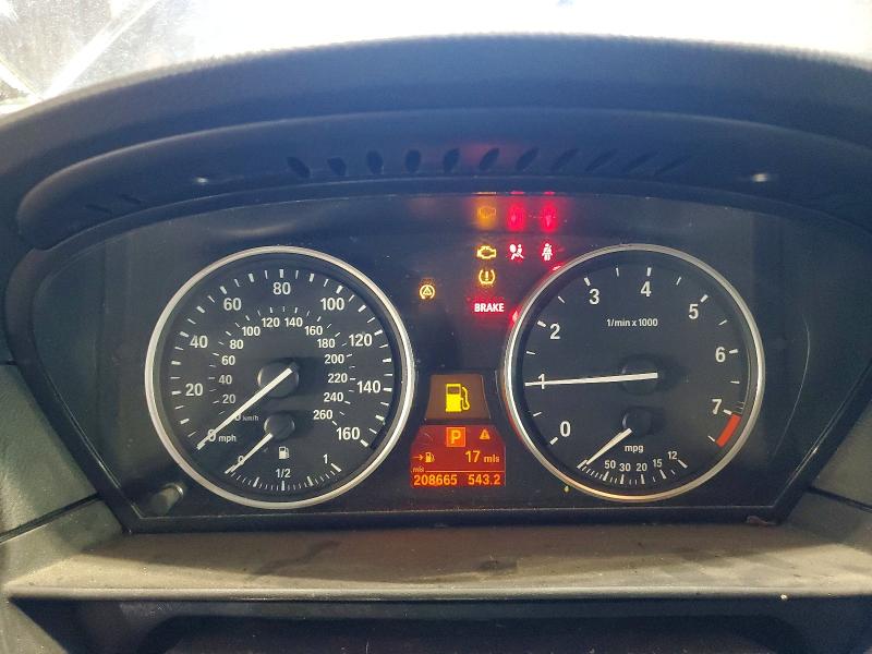 2009 Bmw 528 მანქანა იყიდება აუქციონზე, vin: WBANV13519C156352, აუქციონის ნომერი: 55869246
