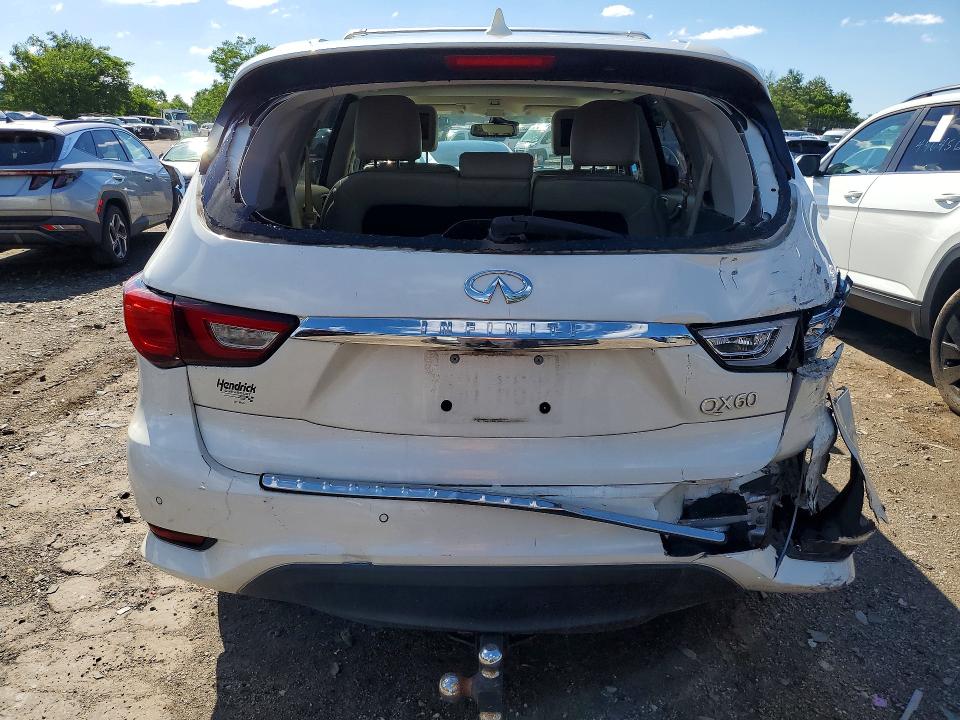 57143116 :رقم المزاد ، 5N1DL0MN2HC514954 vin ، 2017 Infiniti Qx60 مزاد بيع