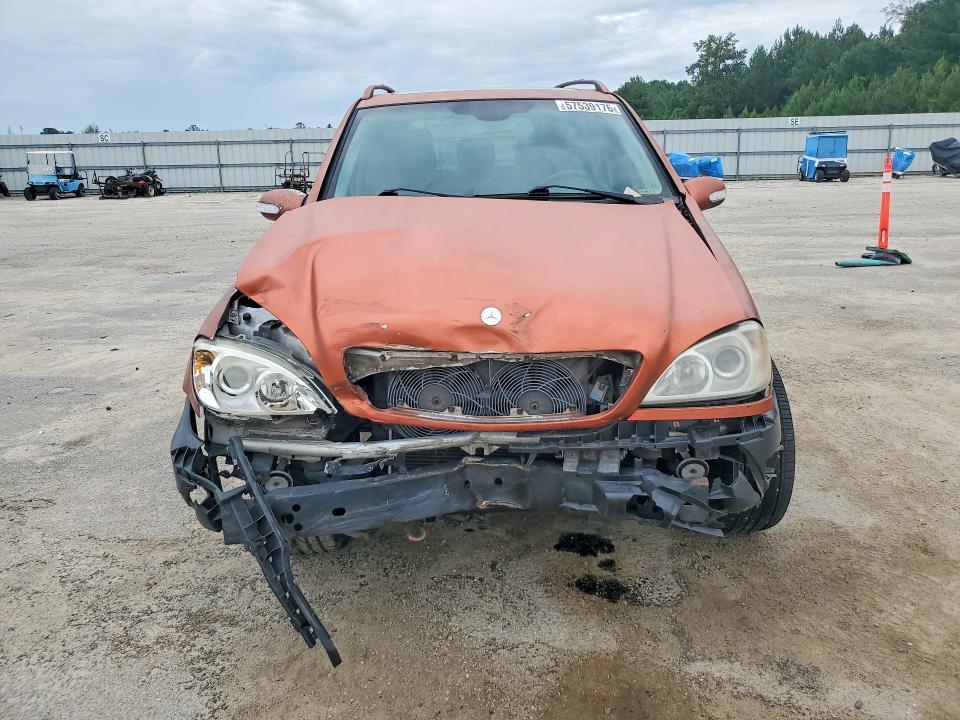 57539176 :رقم المزاد ، 4JGAB57E94A497350 vin ، 2004 Mercedes-benz Ml مزاد بيع