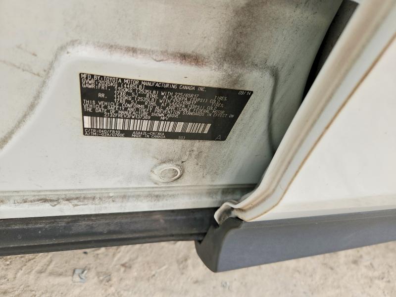 2015 Toyota Rav4 მანქანა იყიდება აუქციონზე, vin: 2T3ZFREV3FW137369, აუქციონის ნომერი: 55069406