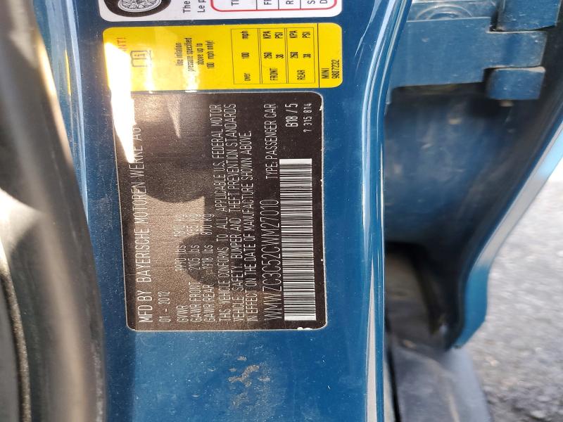 Продажа на аукционе авто 2012 Mini Cooper, vin: WMWZC3C52CWM27010, номер лота: 59194156