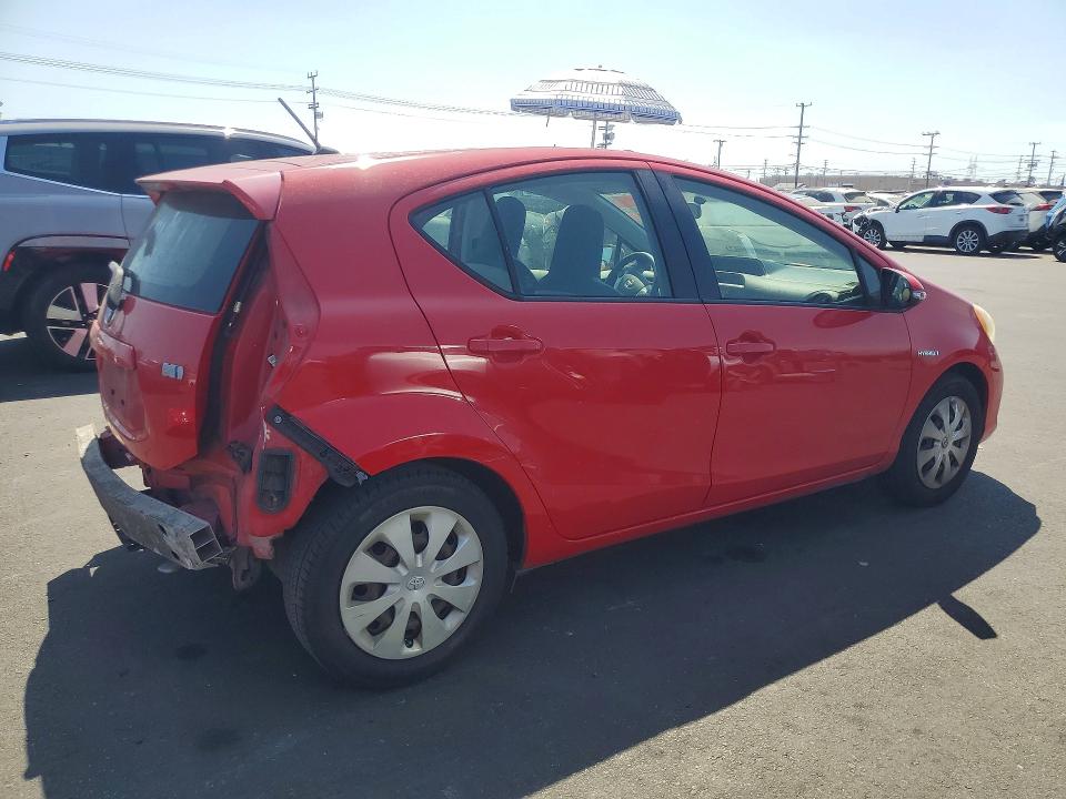 Aukcja sprzedaży 2012 Toyota Prius C, vin: JTDKDTB3XC1524289, numer aukcji: 55657496