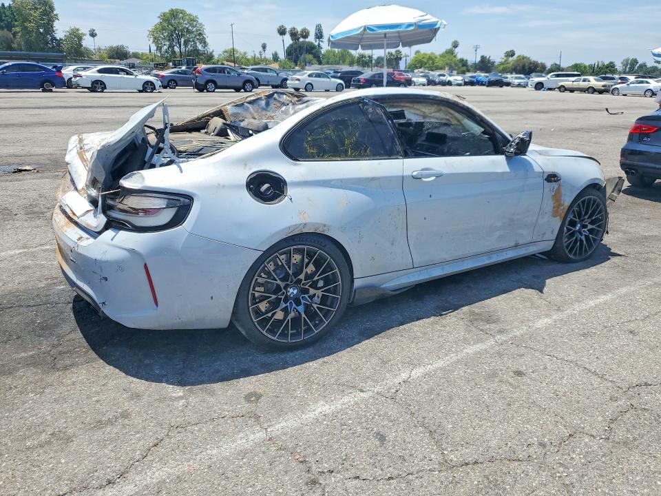 55917096 :رقم المزاد ، WBS2U7C00L7E38526 vin ، 2020 Bmw M2 مزاد بيع