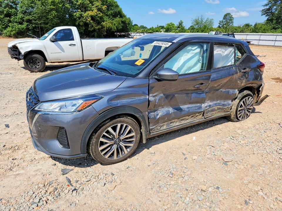 55426046 :رقم المزاد ، 3N1CP5CV6NL516339 vin ، 2022 Nissan Kicks مزاد بيع