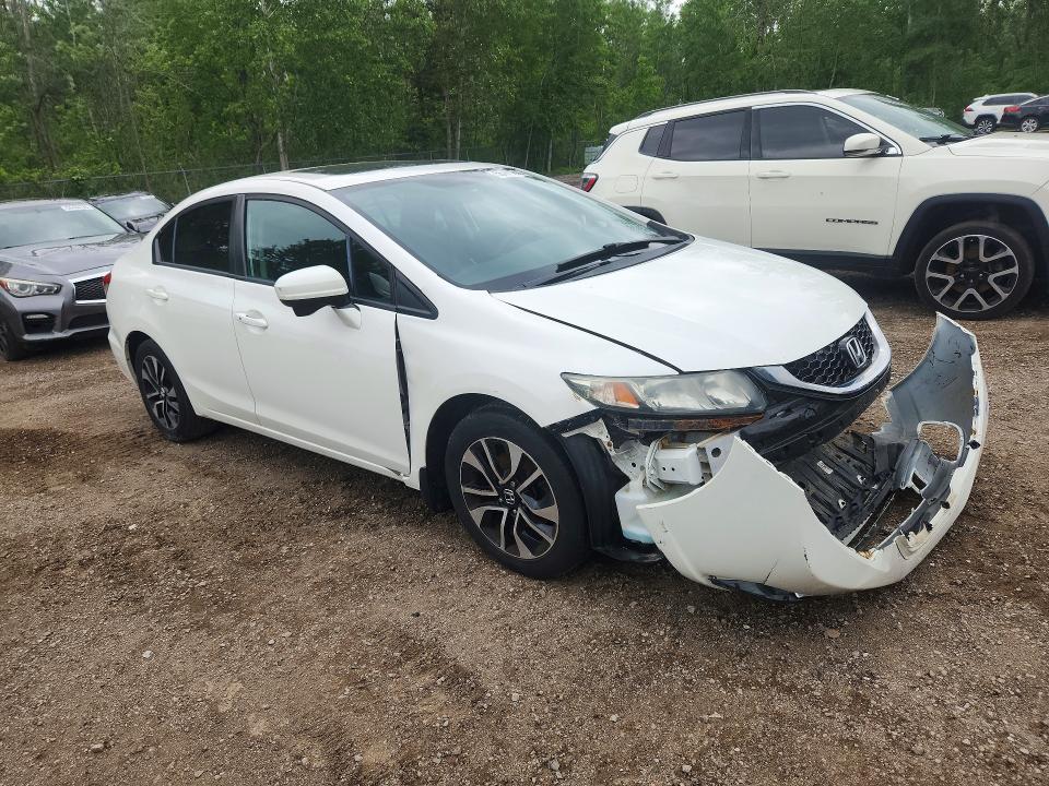 55174246 :رقم المزاد ، 2HGFB2F54FH027792 vin ، 2015 Honda Civic مزاد بيع