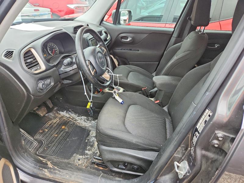 57133066 :رقم المزاد ، ZACCJBBBXHPE64939 vin ، 2017 Jeep Renegade مزاد بيع