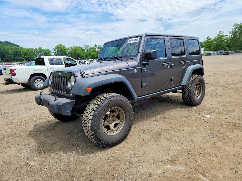 Продажа на аукционе авто 2014 Jeep Wrangler Unlimited, vin: 1C4BJWFG1EL214403, номер лота: 58713086