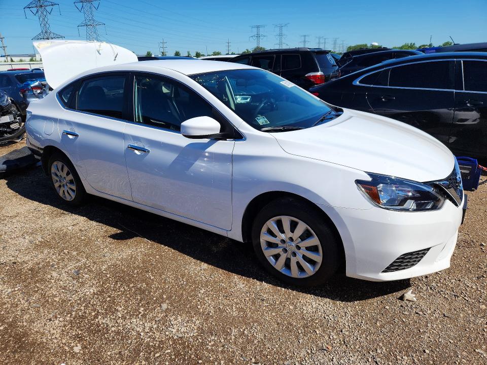 2019 Nissan Sentra მანქანა იყიდება აუქციონზე, vin: 3N1AB7AP6KY266315, აუქციონის ნომერი: 56114676