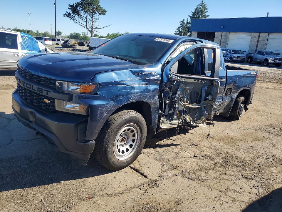 57315046 :رقم المزاد ، 1GCRYAEH1KZ286220 vin ، 2019 Chevrolet Silverado مزاد بيع