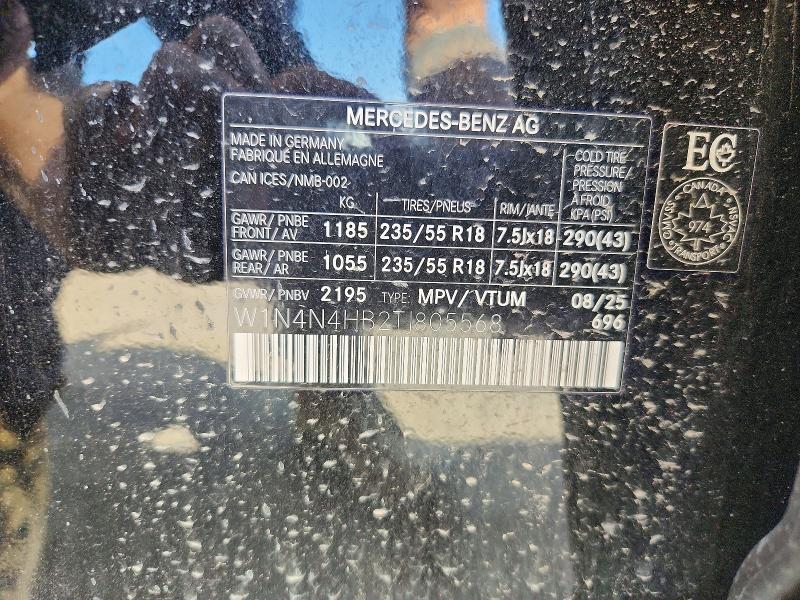 Продаж на аукціоні авто 2026 Mercedes-benz Gla, vin: W1N4N4HB2TJ805568, номер лоту: 56022846