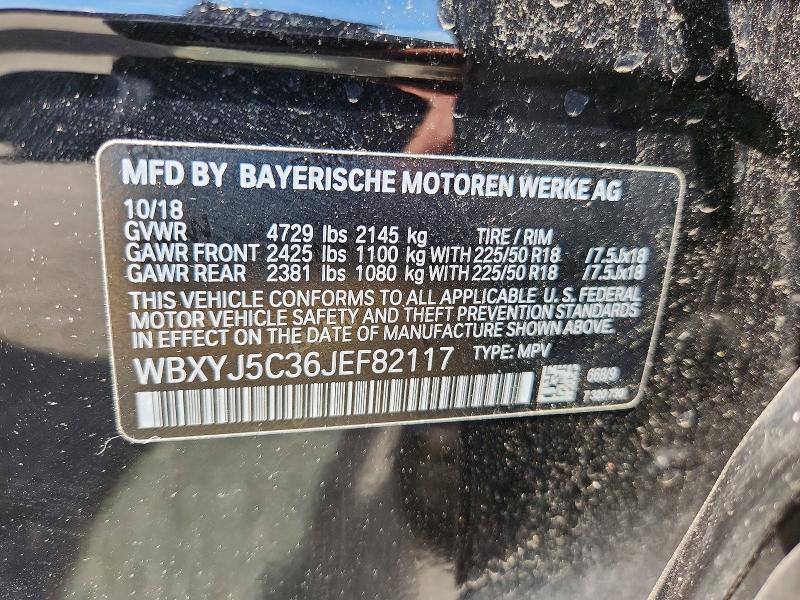 Продажа на аукционе авто 2018 Bmw X2, vin: WBXYJ5C36JEF82117, номер лота: 55608826