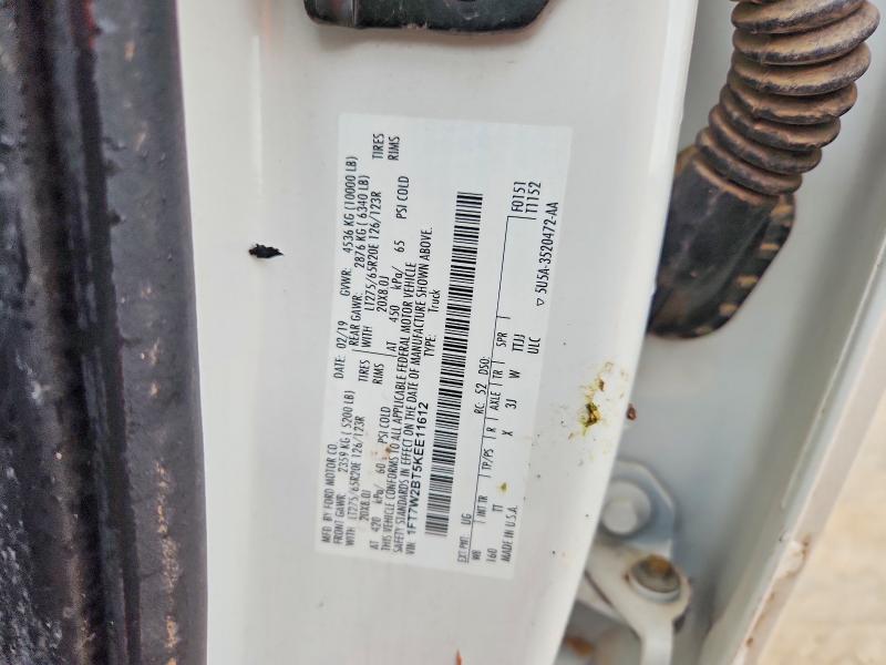 Aukcja sprzedaży 2019 Ford F250, vin: 1FT7W2BT5KEE11612, numer aukcji: 56107996