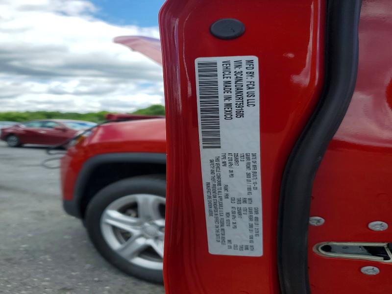 Продажа на аукционе авто 2024 Jeep Compass, vin: 3C4NJDANXRT591605, номер лота: 56953556