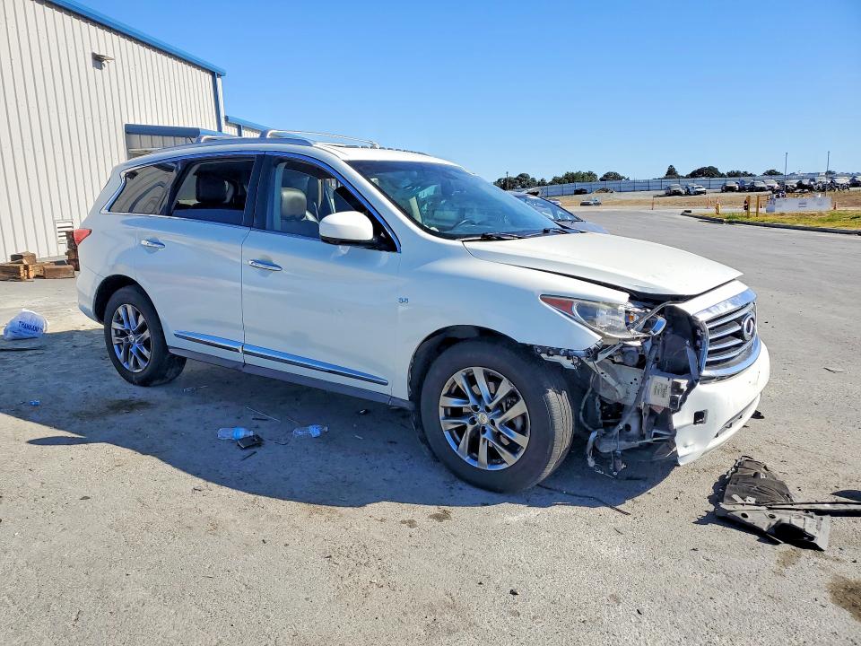 59323956 :رقم المزاد ، 5N1AL0MMXFC520508 vin ، 2015 Infiniti Qx60 مزاد بيع