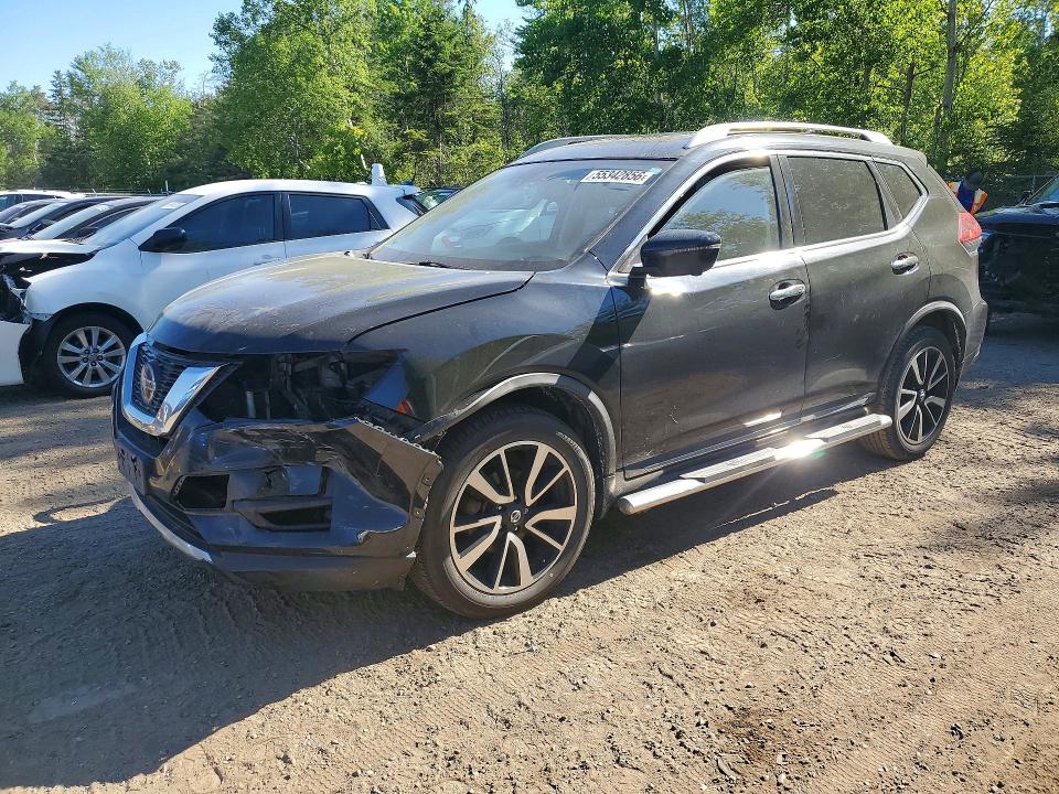 55342856 :رقم المزاد ، JN8AT2MV2JW352223 vin ، 2018 Nissan Rogue مزاد بيع