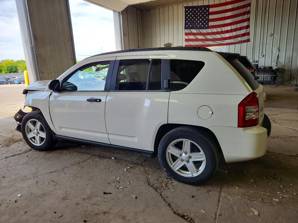 55980206 :رقم المزاد ، 1J8FF47W67D197553 vin ، 2007 Jeep Compass مزاد بيع