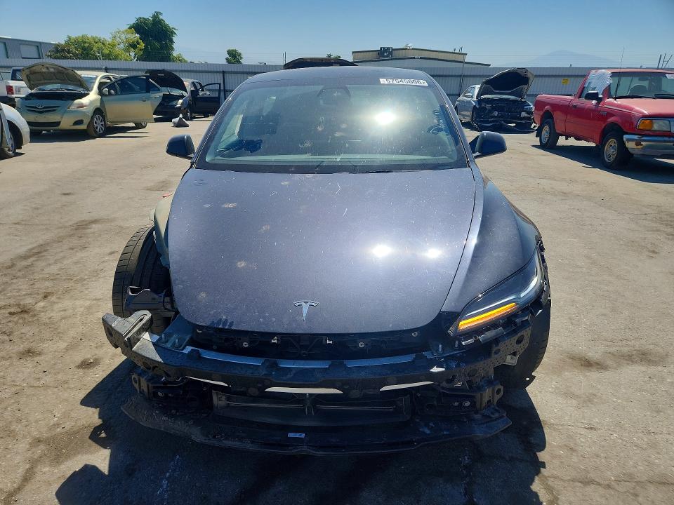 2024 Tesla Model 3 მანქანა იყიდება აუქციონზე, vin: 5YJ3E1ET5RF806969, აუქციონის ნომერი: 57549606