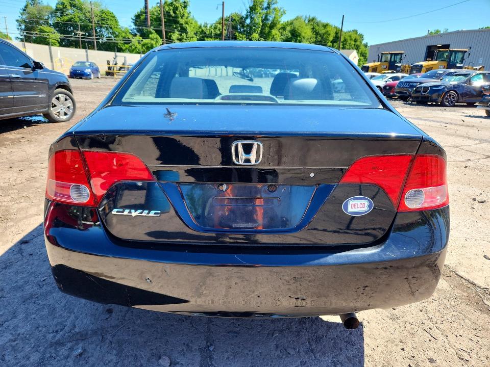 56345956 :رقم المزاد ، 1HGFA168X7L019224 vin ، 2007 Honda Civic مزاد بيع