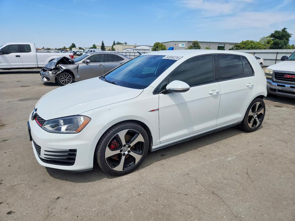 54906226 :رقم المزاد ، 3VW5T7AU4HM042927 vin ، 2017 Volkswagen Gti مزاد بيع