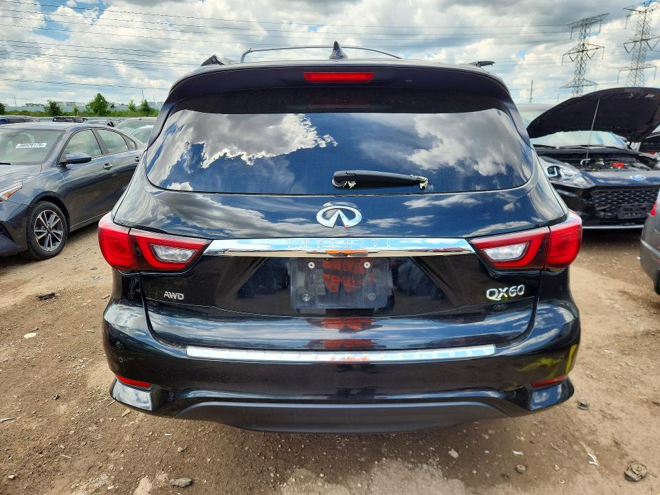 2020 Infiniti Qx60 მანქანა იყიდება აუქციონზე, vin: 5N1DL0MM3LC538843, აუქციონის ნომერი: 58115936