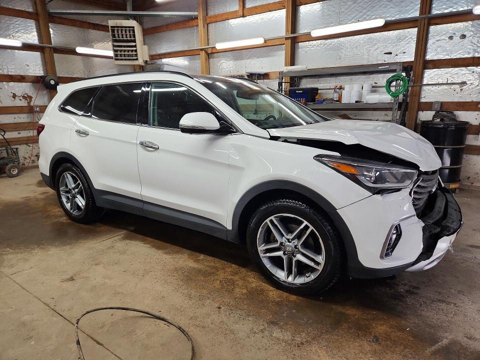 2018 Hyundai Santa Fe მანქანა იყიდება აუქციონზე, vin: KM8SR4HF2JU258685, აუქციონის ნომერი: 56345636