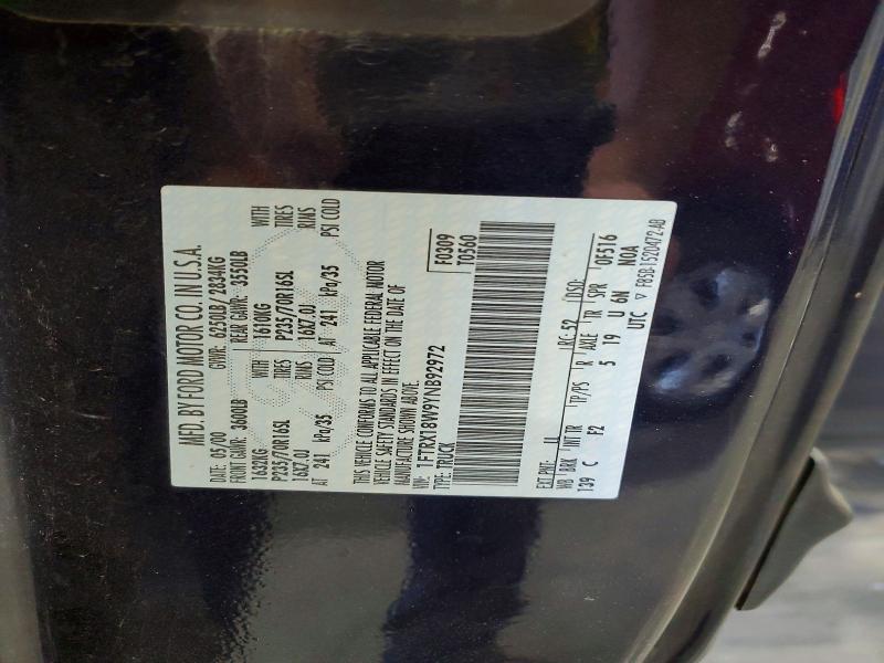 Продажа на аукционе авто 2000 Ford F150, vin: 1FTRX18W9YNB92972, номер лота: 58492976
