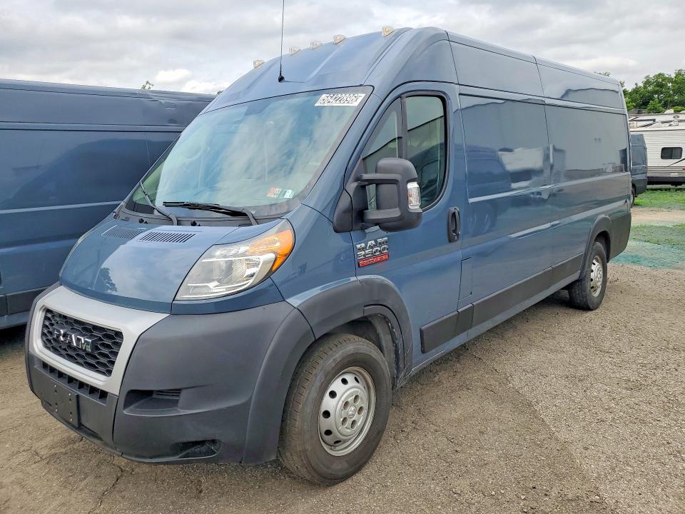 2020 Ram Promaster 3500 მანქანა იყიდება აუქციონზე, vin: 3C6URVJG0LE143839, აუქციონის ნომერი: 56422896