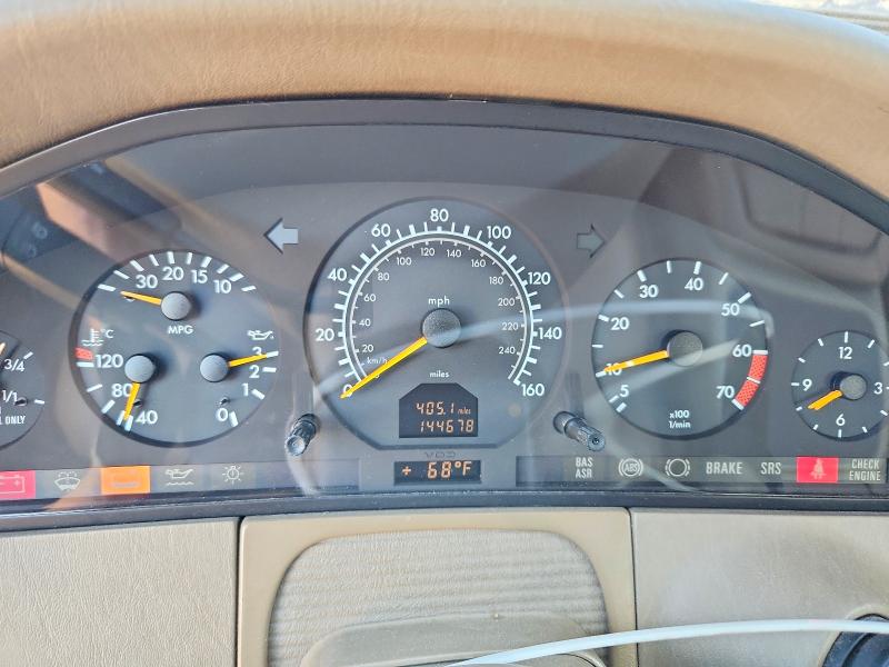 1999 Mercedes-benz S მანქანა იყიდება აუქციონზე, vin: WDBGA43G5XA431660, აუქციონის ნომერი: 55594726