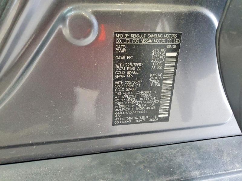 Aukcja sprzedaży 2018 Nissan Rogue, vin: KNMAT2MVXJP621994, numer aukcji: 58162196