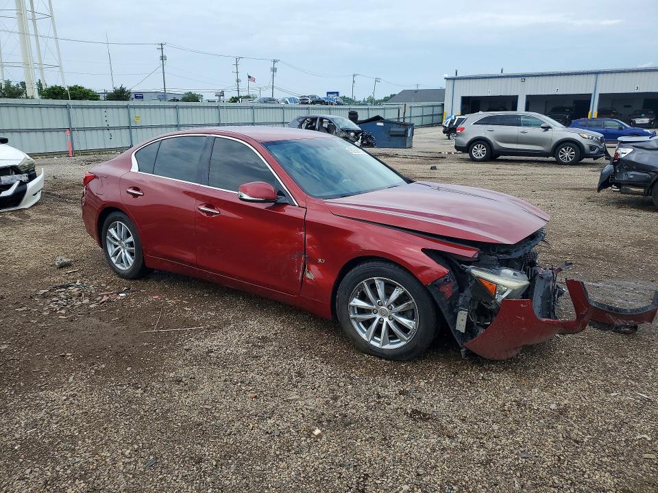 Продажа на аукционе авто 2014 Infiniti Q50, vin: JN1BV7AR9EM702661, номер лота: 56256796