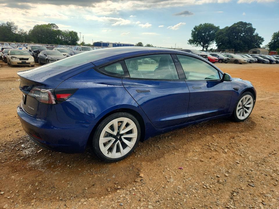 Продажа на аукционе авто 2022 Tesla Model 3, vin: 5YJ3E1EB8NF187074, номер лота: 57728636
