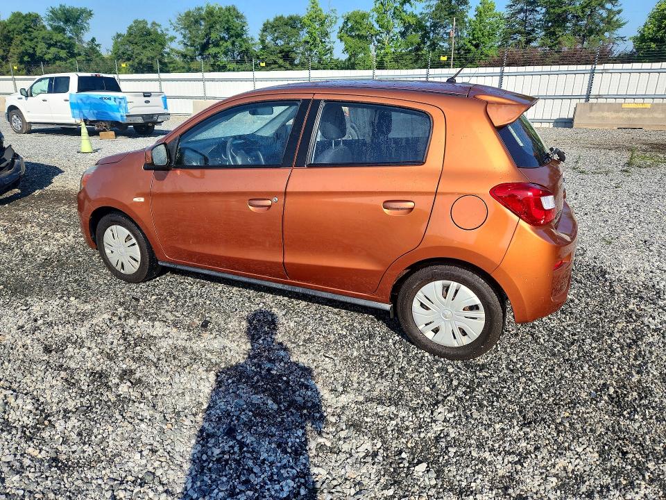 56863646 :رقم المزاد ، ML32A3HJ6HH010858 vin ، 2017 Mitsubishi Mirage مزاد بيع