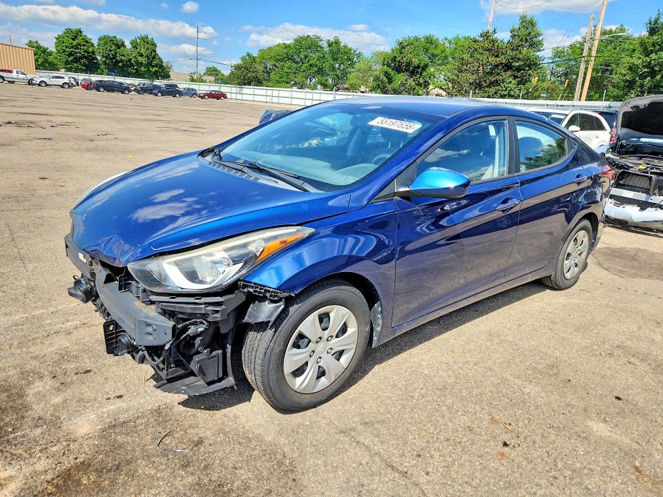 Продажа на аукционе авто 2016 Hyundai Elantra, vin: 5NPDH4AE4GH745763, номер лота: 55197656