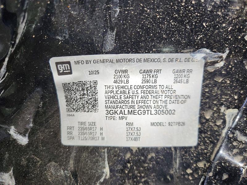 Aukcja sprzedaży 2026 Gmc Terrain, vin: 3GKALMEG9TL305002, numer aukcji: 59000826