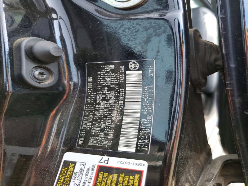 56280066 :رقم المزاد ، 4T1BF1FK7CU192953 vin ، 2012 Toyota Camry مزاد بيع