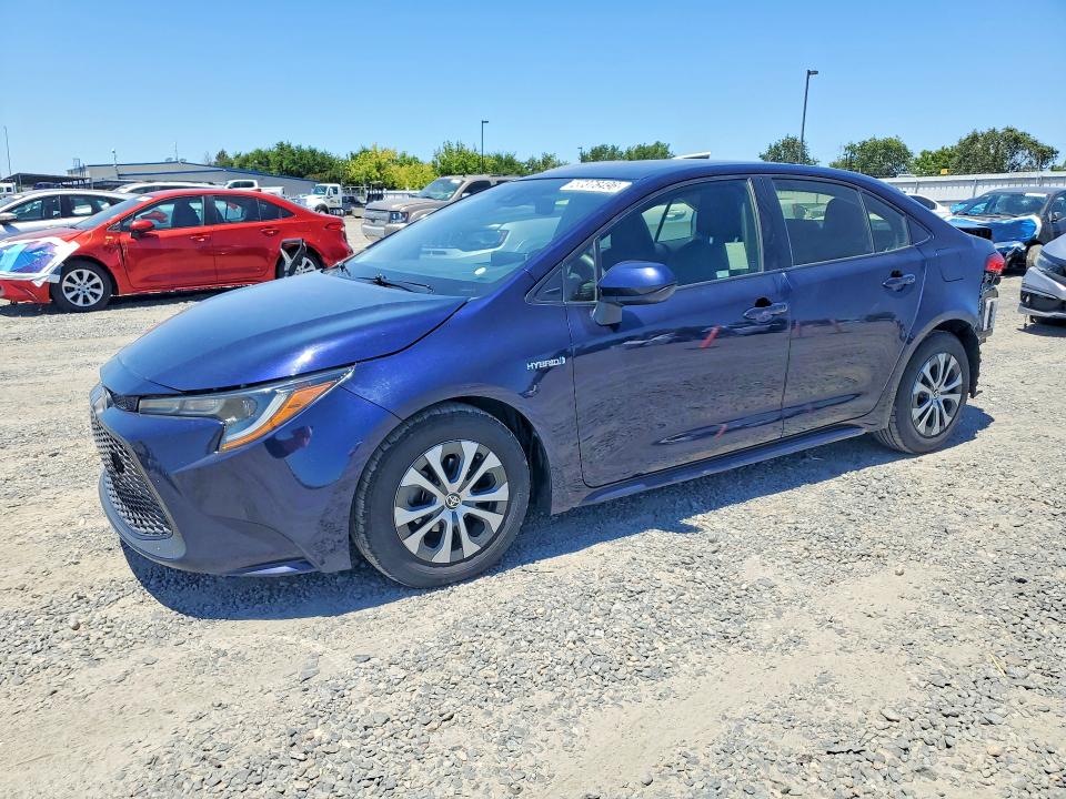 57378496 :رقم المزاد ، JTDEBRBE2LJ020021 vin ، 2020 Toyota Corolla مزاد بيع