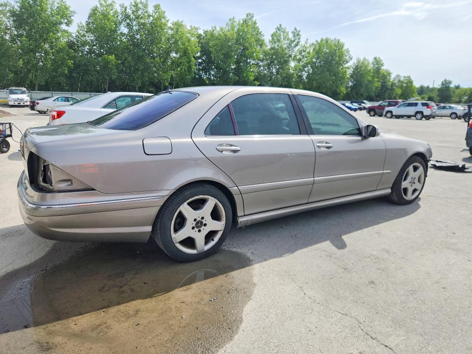 58117716 :رقم المزاد ، WDBNG70JX3A342040 vin ، 2003 Mercedes-benz S مزاد بيع