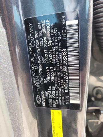 Aukcja sprzedaży 2021 Hyundai Kona, vin: KM8K22AA9MU688189, numer aukcji: 58103746